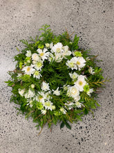 Load image into Gallery viewer, Wreath -WHITES & GREENS