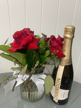 Load image into Gallery viewer, BUCKET OF CHAMPERS & MINI VASE REDS