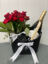 Load image into Gallery viewer, BUCKET OF CHAMPERS & MINI VASE REDS