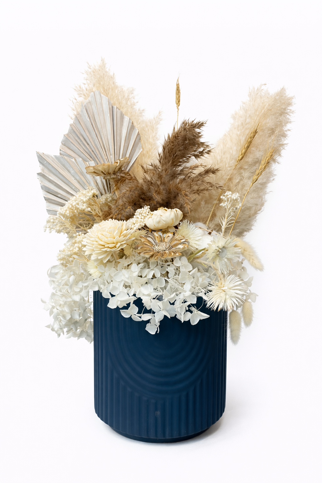 DRIED CERAMIC- MISTY BLUES