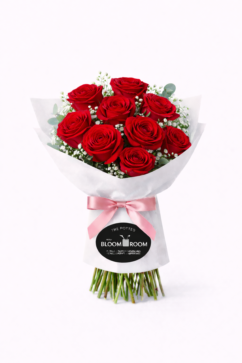 CUPIDS BOUQUET OF REDS