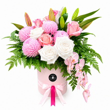 Load image into Gallery viewer, Large Hat Box Blooms - from $350
