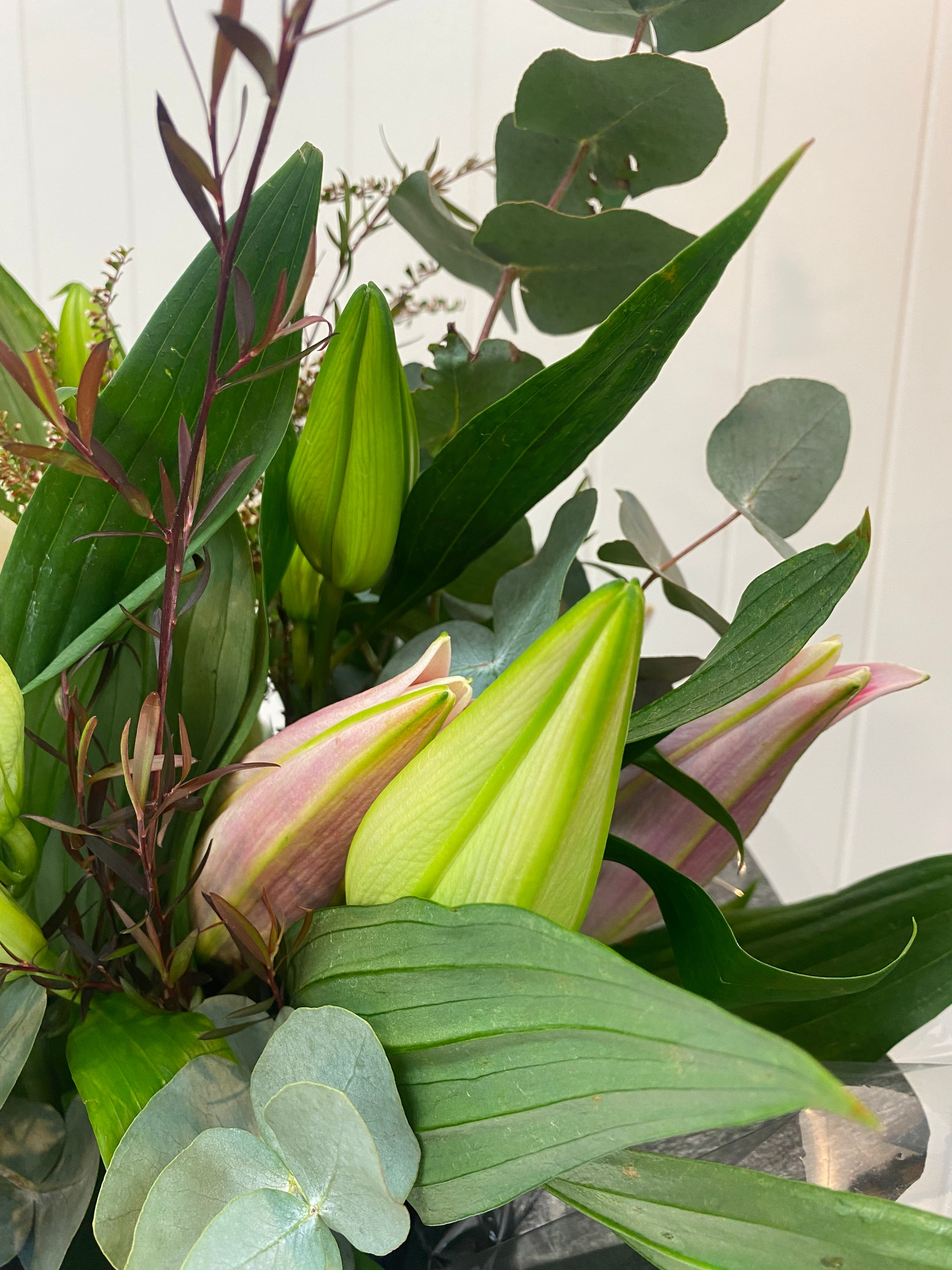 Beautiful scented Oriental’s in our cylinder vessel