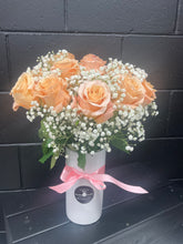 Load image into Gallery viewer, Roses &amp; Ceramic Vessel
