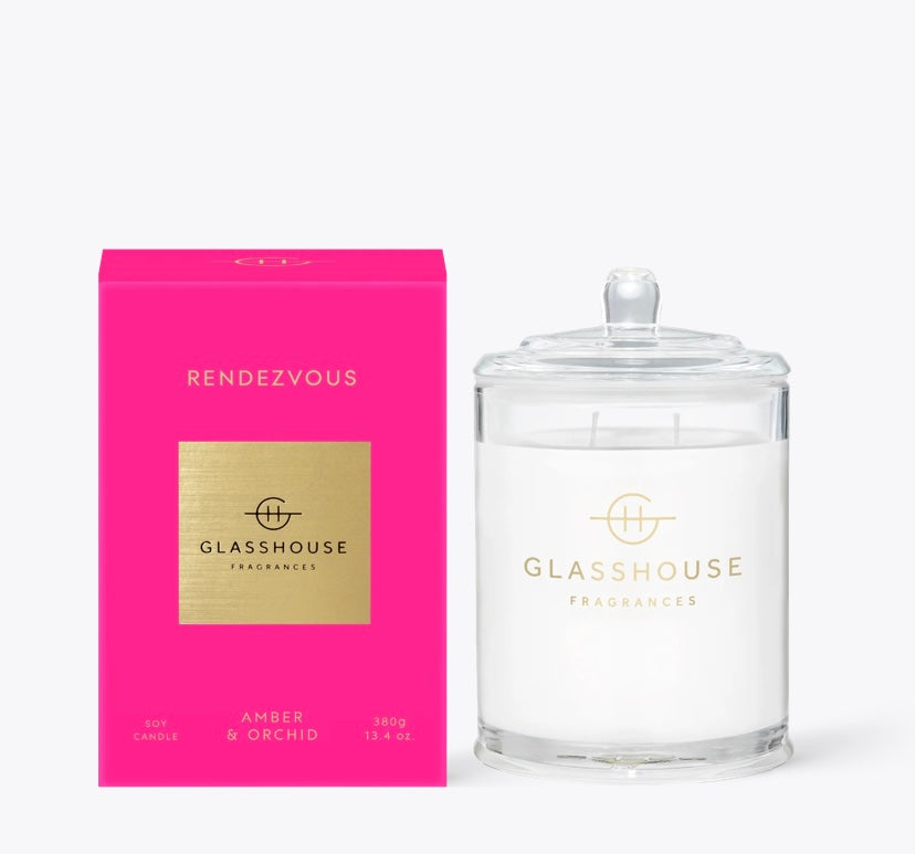 Glasshouse Fragrances Rendezvous Candle