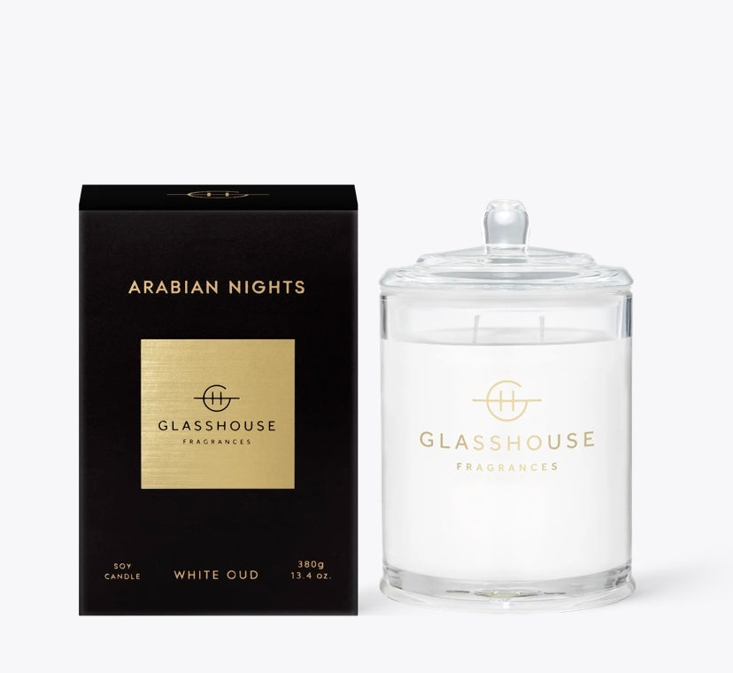 Glasshouse Fragrances Arabian Nights Candle