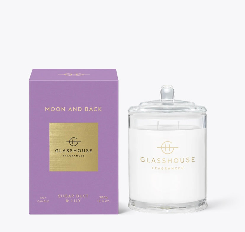 Glasshouse Fragrances Moon and Back Candle