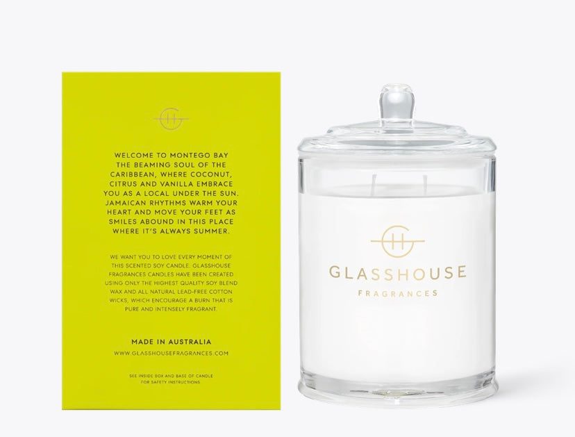 Glasshouse Fragrances Montego Bay Candle