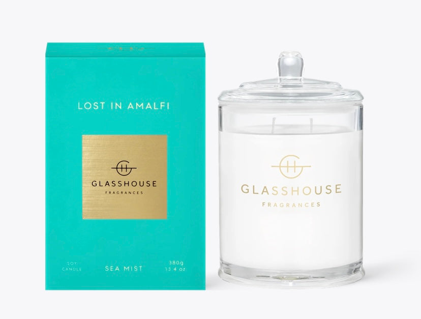 Glasshouse Fragrances Lost in Amalfi Candle