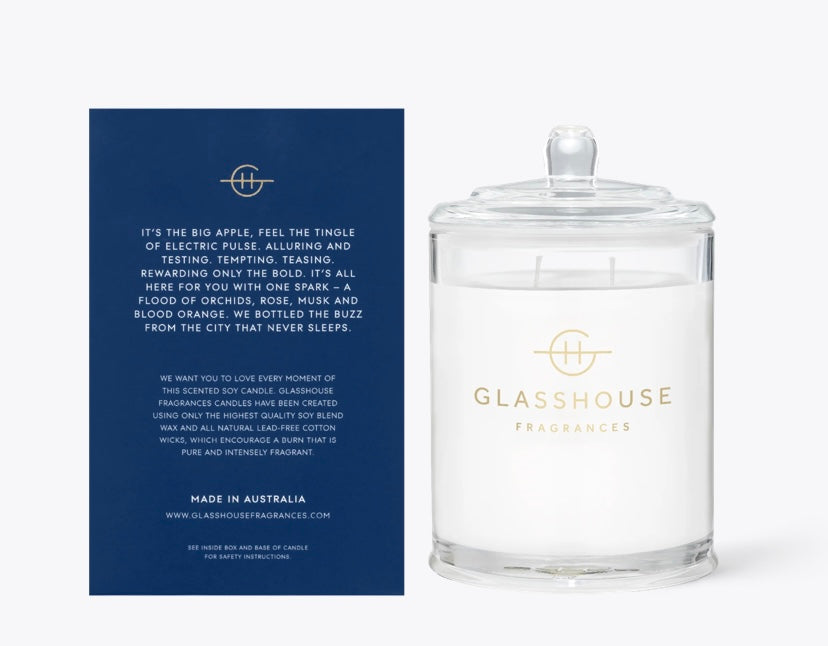 Glasshouse Fragrances I’ll Take Manhattan Candle