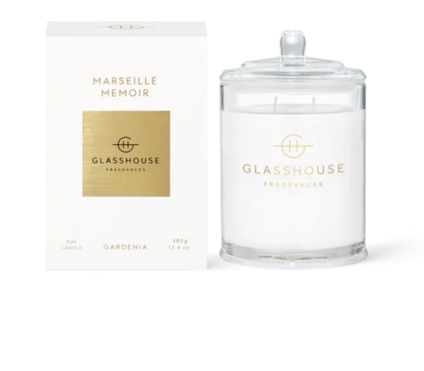 Glasshouse Fragrances Marseiille Memoir Candle