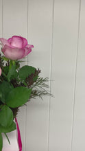Load and play video in Gallery viewer, Potted Bloom WHITE KRAFT WATER VESSEL
